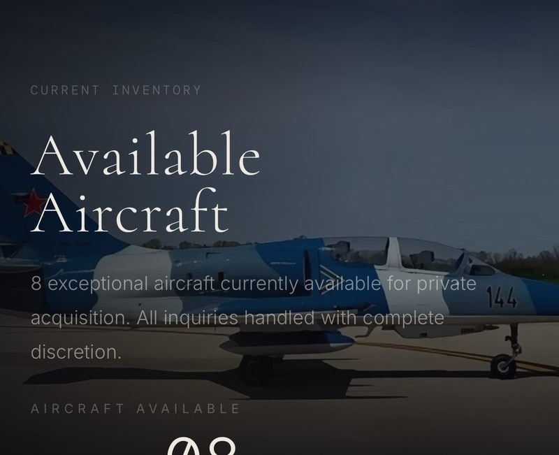 Available Aircraft